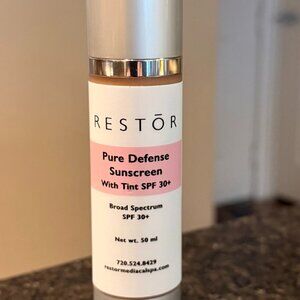 RESTOR Pure Defense Tinted Sunscreen SPF 30+